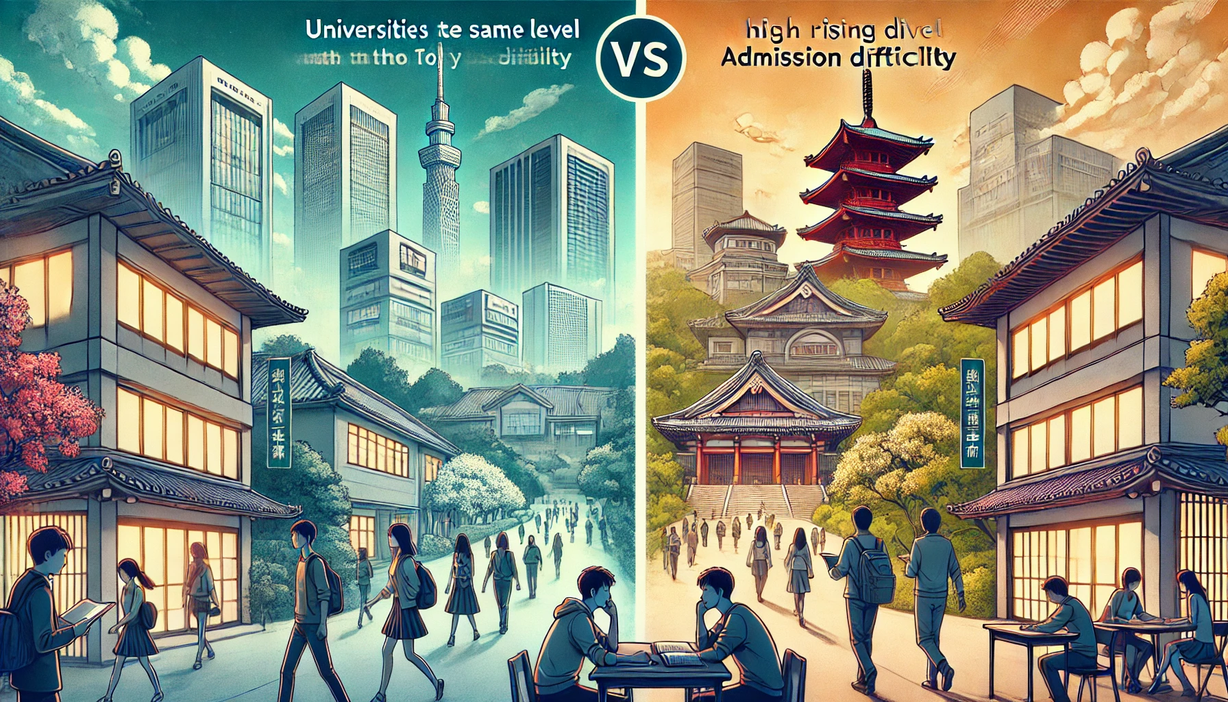 -A-comparison-of-universities-at-the-same-level-as-those-in-Tokyo-Japan-with-high-rising-admission-difficulty